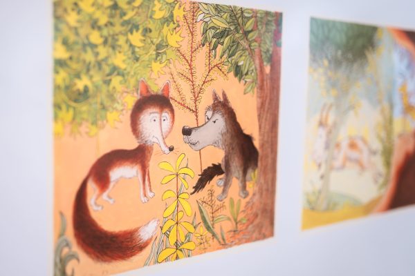 ILUSTRACIJE SLOVENSKIH LJUDSKIH – RAZSTAVA